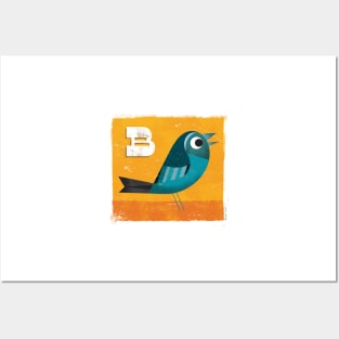 B for Bird Posters and Art